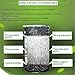 Huanlemai 4-Pack x 250g Natural Activated Moso-Bamboo Charcoal Air Purifying Bags, Fragrance Free, Odor Eliminator, Moisture Absorber Air Freshener Bag for Home, Kitchen, Closet, Car