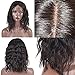 Human Hair Wigs for Black Women, Sunwell Lace Front Wigs Human Hair Short Bob Wigs Natural Wavy (130% Density, 12