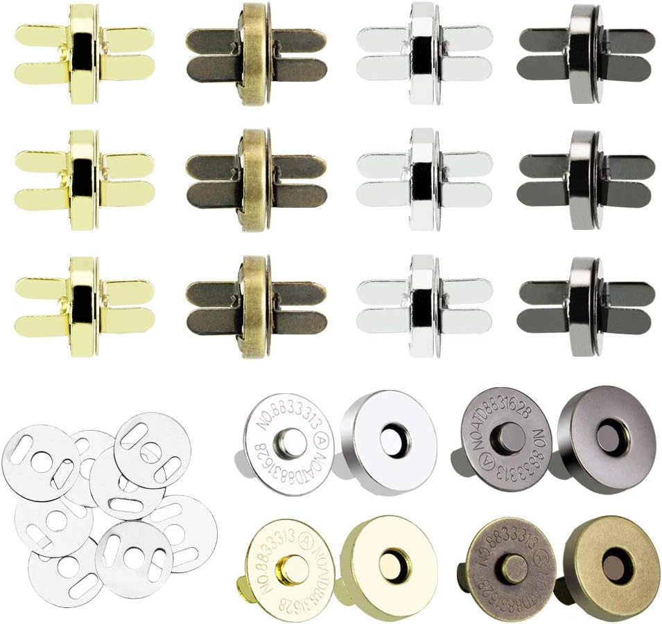 CODIRATO 40 PCS Bot nes Magneticos Bot n De Cierre Magn tico 14mm CODIRATO 40 PCS Bot nes Magneticos Bot n De Cierre Magn tico 14mm