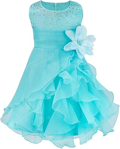 organza frocks for baby girl