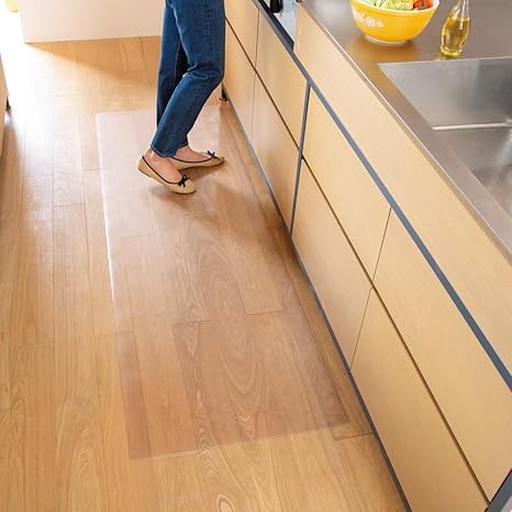 Amazon カーテン 敷物 ソファカバー カーペット ラグ マット キッチンマット アキレス 透明キッチンフロアマット Neo 奥行80cm 幅300cm キッチンマット オンライン通販