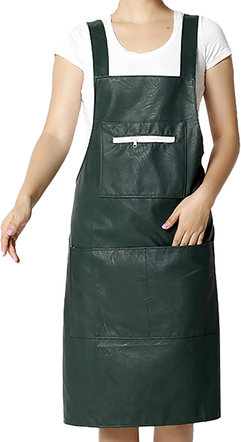 Large Aprons Unisex with Pockets Waterproof with Adjustable