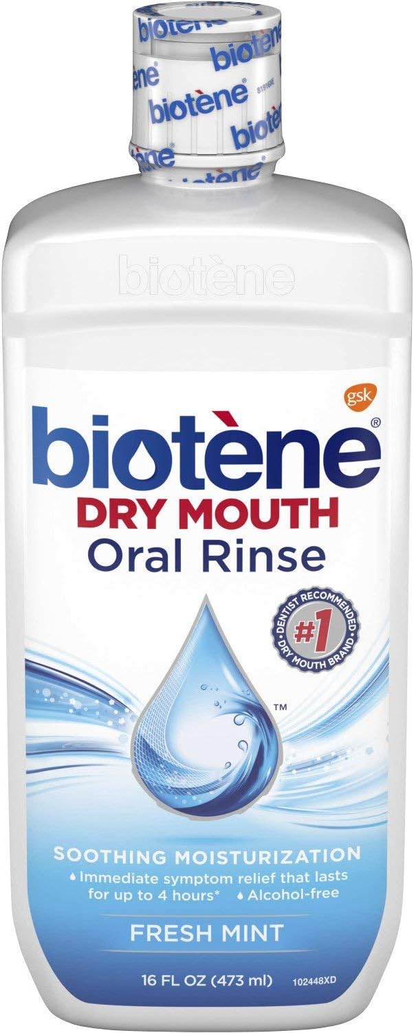 Biotene Dry Mouth Mouthwash-8 Oz, 473 ml (Pack of 1)