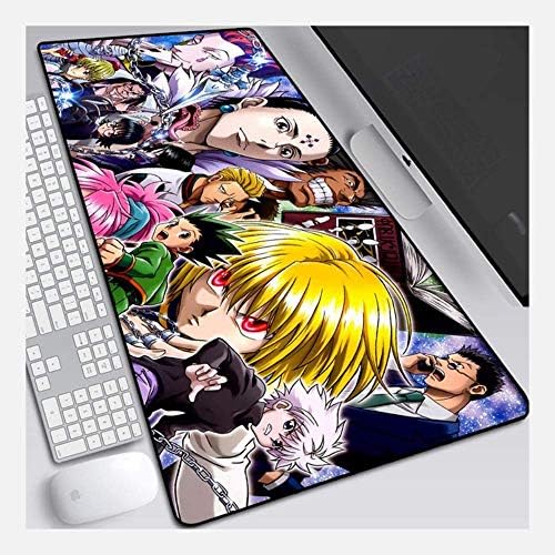 KQFJJ Hunter 900X400Mm Mouse Pad, Perfect Precision and Speed ​​Gaming Mouse Pad with a Thickness of 3 Mm Base, D