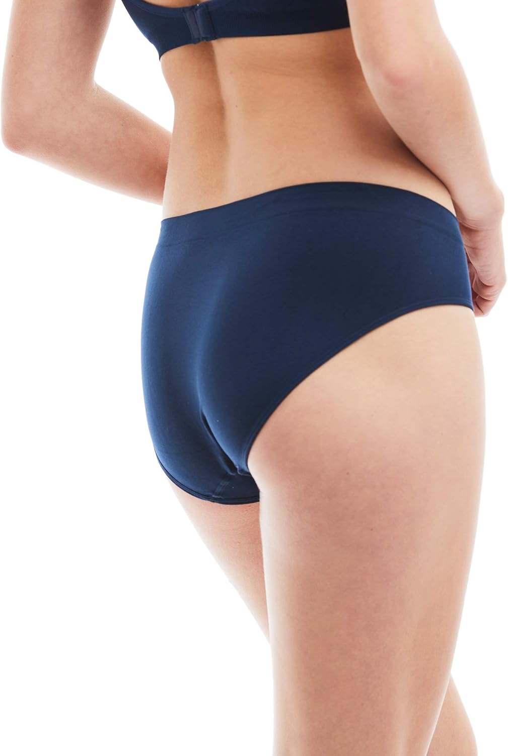 Kalon 6 Pack Women's Hipster Brief Nylon Spandex Underwear: Clothing