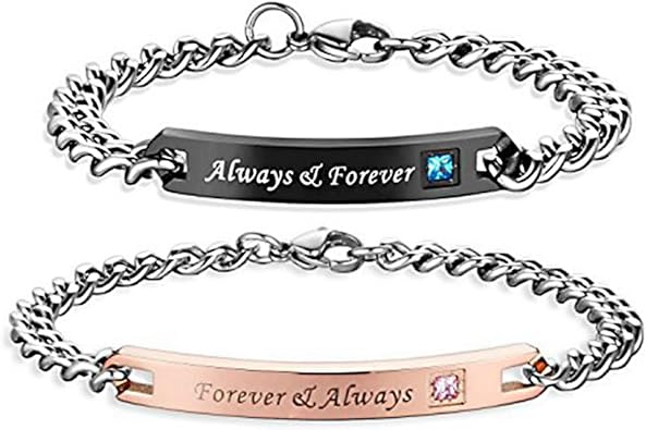 engraved bracelets for girlfriend