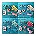 lps Accessories(Pet not Included), 6PC Random lps Accessories Bows Clothes Earrings Collars Necklace for lps Pet Pink