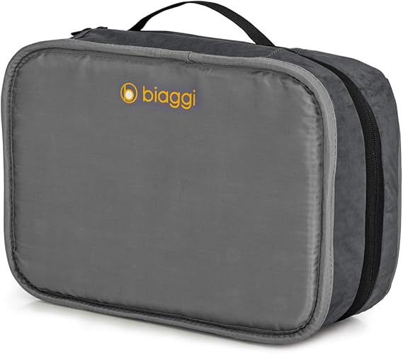 biaggi luggage zipsak boost expandable underseat foldable spinner carry on