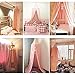 HEARTNICE Girls Bed Canopy Reading Nook Tent Dome Mosquito Net Hanging Decoration Indoor Game House for Baby Kids