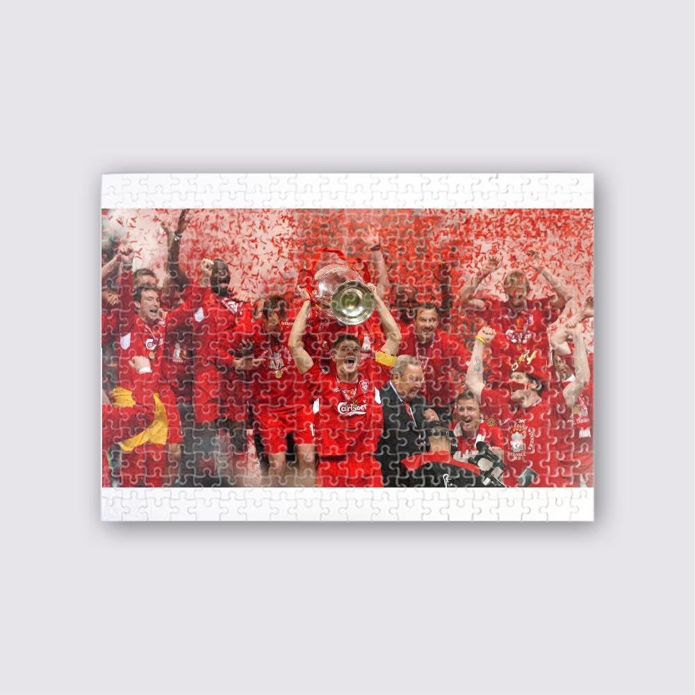 Jigsaw (17x12) 300 piece with 6x4 print - 25.05.2005 LFC v AC Milan - Champions League Final