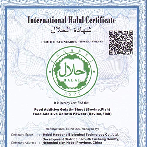 4 Haodong+Beef+Silver+Gelatin+Sheets