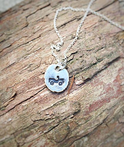 Sterling Silver Jeep Necklace - Tag Your "It" Exclusive - FREE SHIPPING IN U.S.