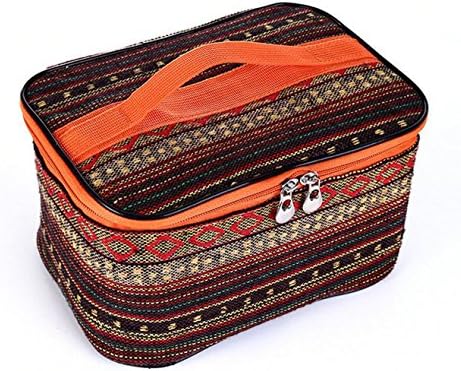 Dshall Outdoors Travel Camping Portable Pouch Spice Salt Pepper Herb Container with Lid BBQ Jar Set Shakers with Portable Pouch for Easy Carry Great for Home or Outdoor Use (Color2)