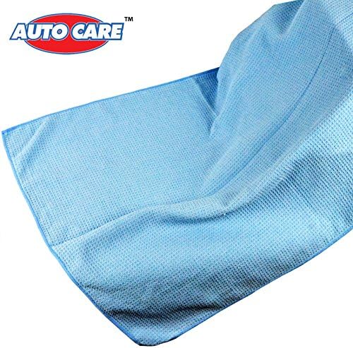 The Best Water Magnet Microfiber Drying Towel with Waffle Weave Design for Car, Bath, Kitchen &amp; Dogs 23.6"X 31.5" Blue