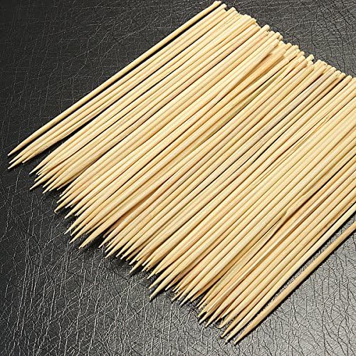100pcs 15cm Kebab Skewers Bamboo Grill BBQ Fruit Stick