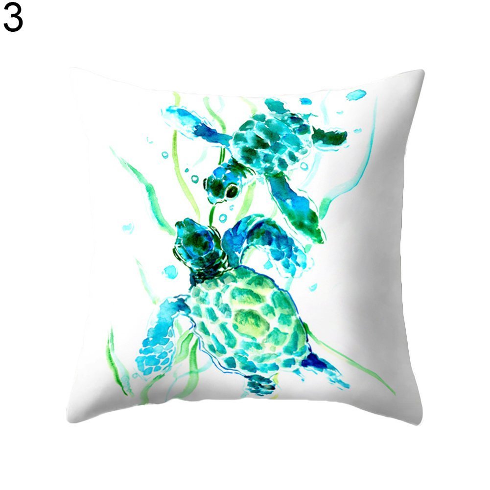 Buy 3 Modern Tortoise Sofa Bed Throw Pillow Case Cushion Cover