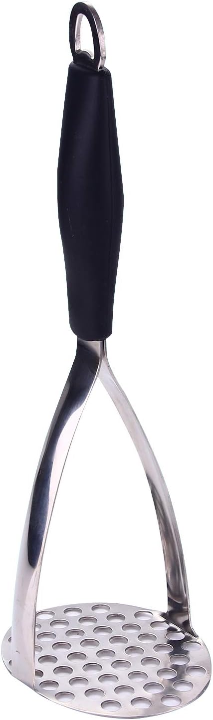 GWCLEO Potato Masher, Manual Potato Ricers Thick Stainless Steel, Potato Press with Silicone Handle for Fruits and Vegetables - Image 5
