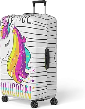 unicorn suitcase amazon