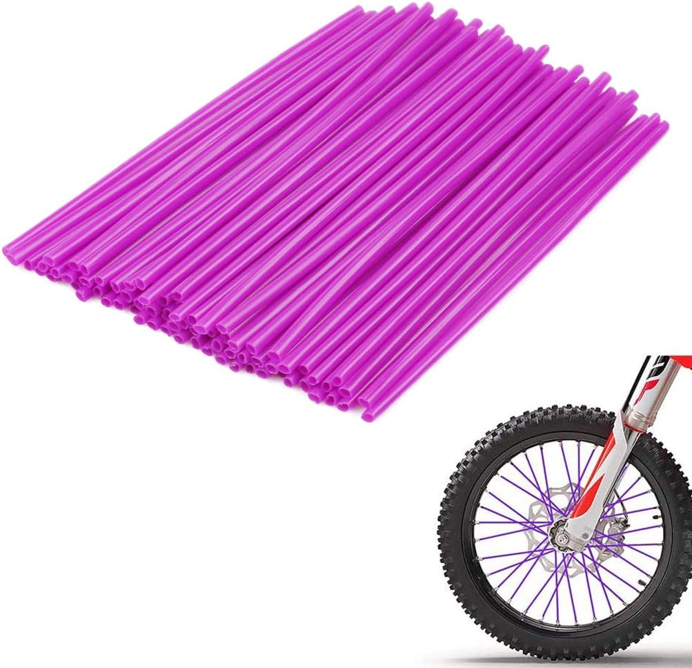 purple spoke covers