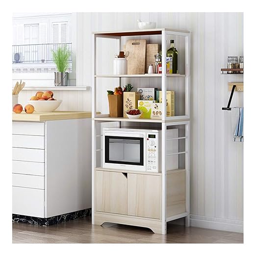 Estantes de cocina para horno de microondas, armarios de especias ...