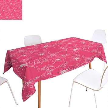 Amazon Co Jp テーブルカバー 花柄 シームレス 背景 パターン 春