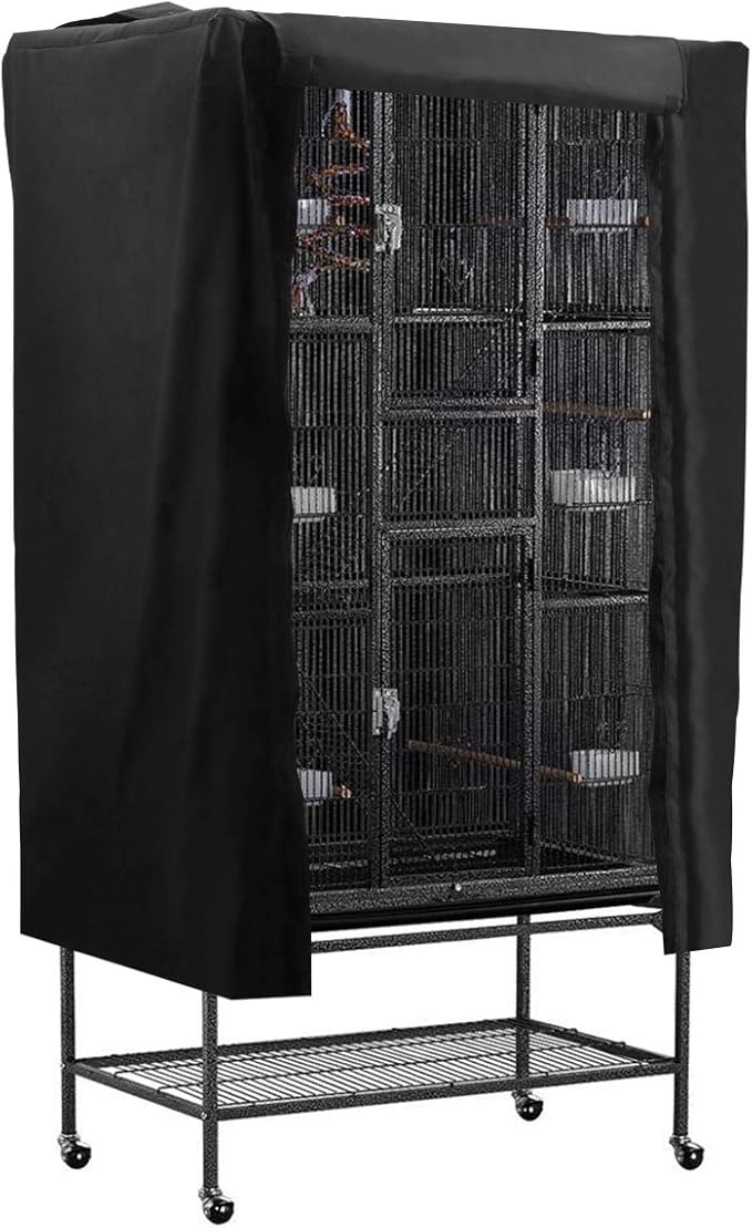 POPETPOP Universal Parrot Cage Cover Washable Good Night Birdcage Cover