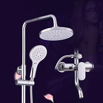 Sdkky Dusche Set Full Copper Dusche Set Badezimmer Wandtattoo Dusche Set Amazon De Kuche Haushalt