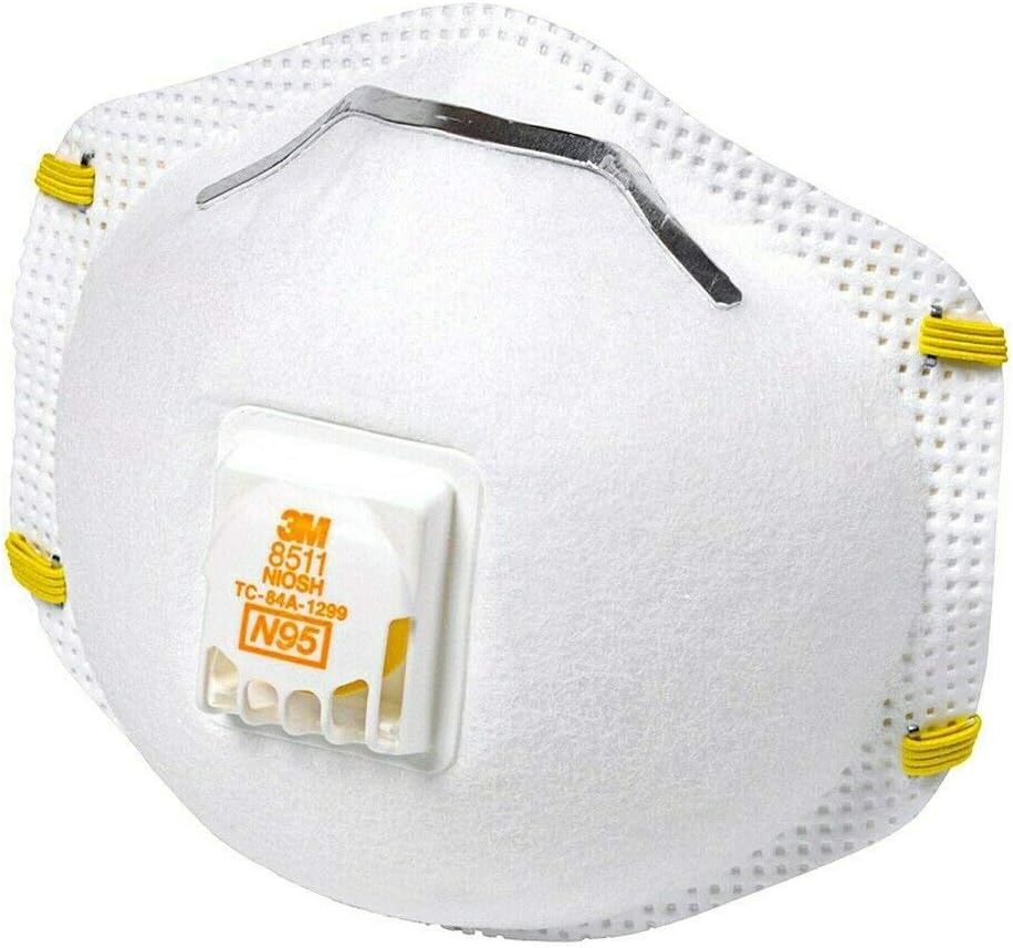 N95 mask 8511 PRO Particulate Respirator W/Exhalation Valve mask,1 pc only