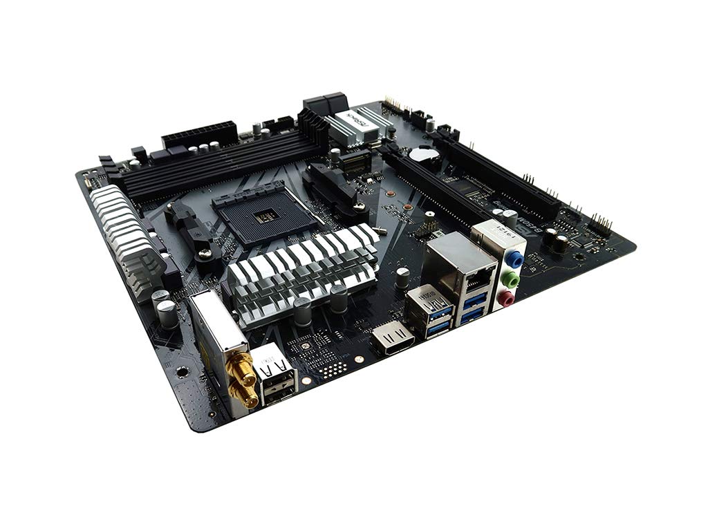 ASRock B450M Gaming AMD Chipset B450M Socket AM4 DDR4 HDMI USB SATA 6Gb/s Micro ATX Desktop Motherbo