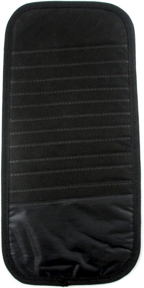 ATB 12 Disc Capacity CD Car Sun Visor Storage DVD Holder Black Pocket Case Organizer: Electronics