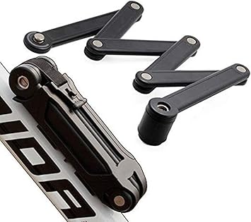 Amazon リタプロショップ 走行時はフレームに装着 スチール ブレードロック 折りたたみ 盗難防止 自転車用 鍵 地球ロック リタプロショップ 鍵 ロック
