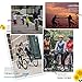 WISCOON Bike Bell, Bicycle Bell, 4 Packs of Bike Bells Adults Bulk Bicycle Bells Loud Crisp Clear Sound Brass Mini Small Bike Ringer for Cycling Outdoor Bike (Silver+Gold)
