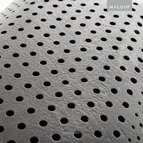 Z Zoned Dough Memory Foam Bed Pillow - Infused with Bamboo Charcoal - Excellent Neck Support - 5-Year Warranty - King - High Loft