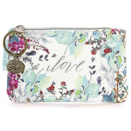 Papaya Art Love Floral Coin Purse