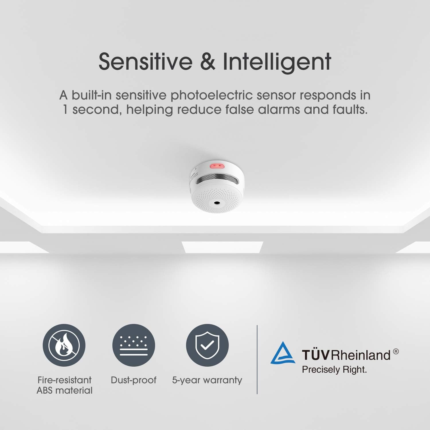 X-Sense XS01 - Detector de Humo (Certificado TÜV y DIN EN 14604 ...