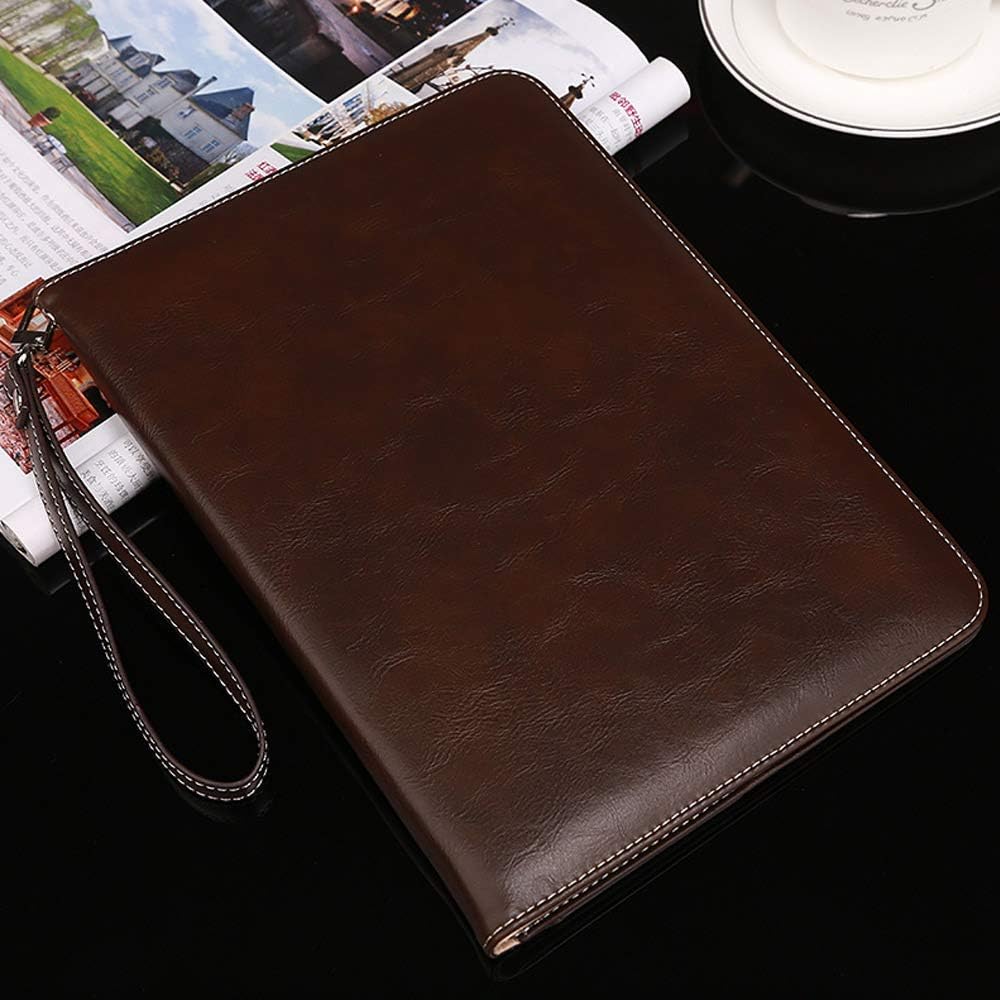 Cazcase Folio Smart Case Cover for iPad 7th 8th Generation ipad 10.2'' (Brown)