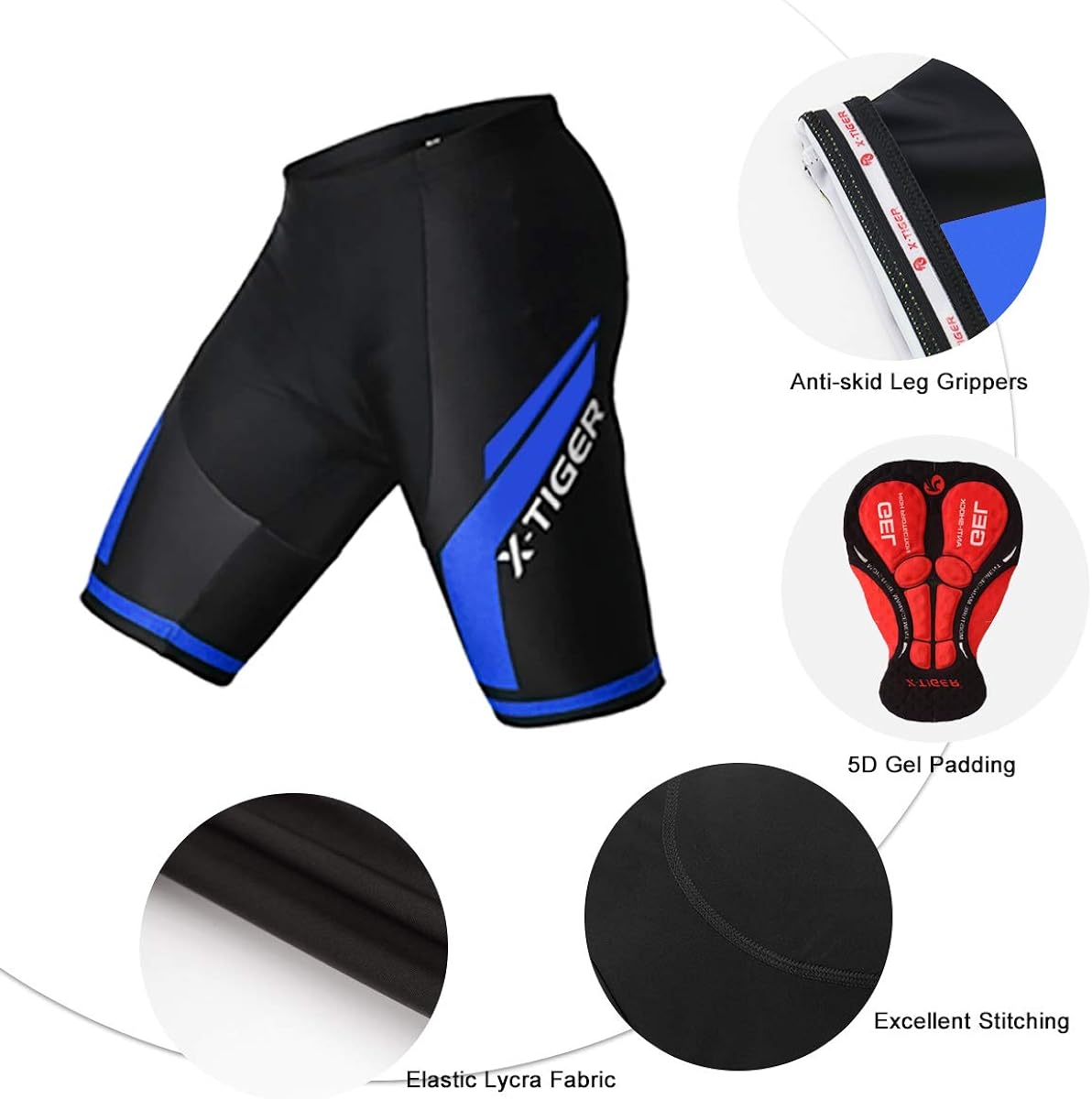 xtiger cycling shorts