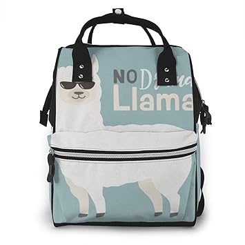 llama diaper bag