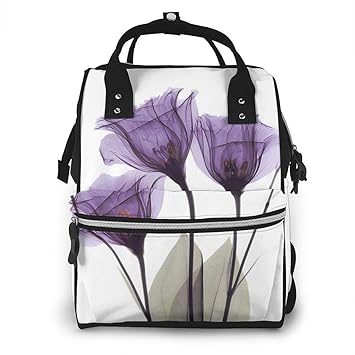 purple changing bag