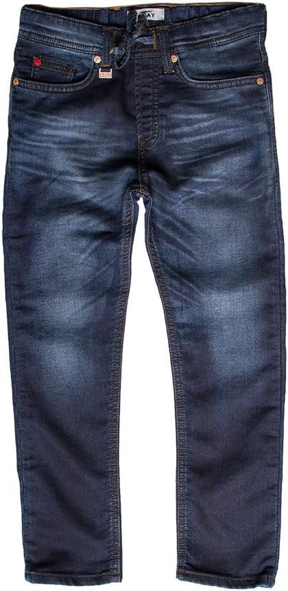 Carrera Jeans - Jogger Jeans 730 for boy, Straight Style, Denim Look, Fleece Inside, Regular fit, Regular Waist