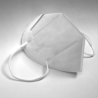Mediweave KN95 Mask for Face ,CE certified, (White, Pack of 2)