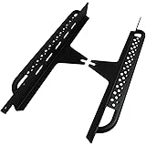 Paramount Restyling 51-0204 Black Tubular Rock Slide with Step (Jeep Wrangler CJ)