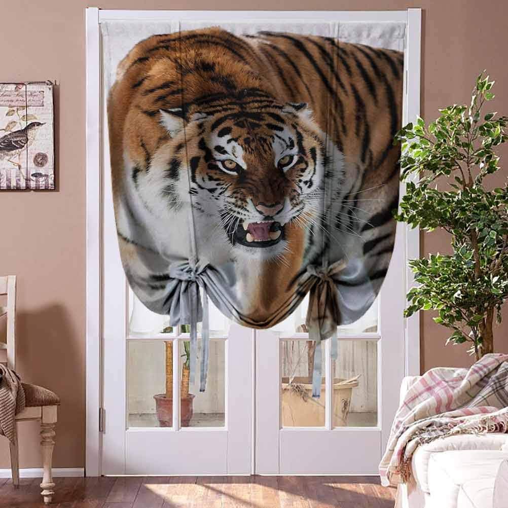 French Door Curtains Tiger Thermal Insulated Curtain Close
