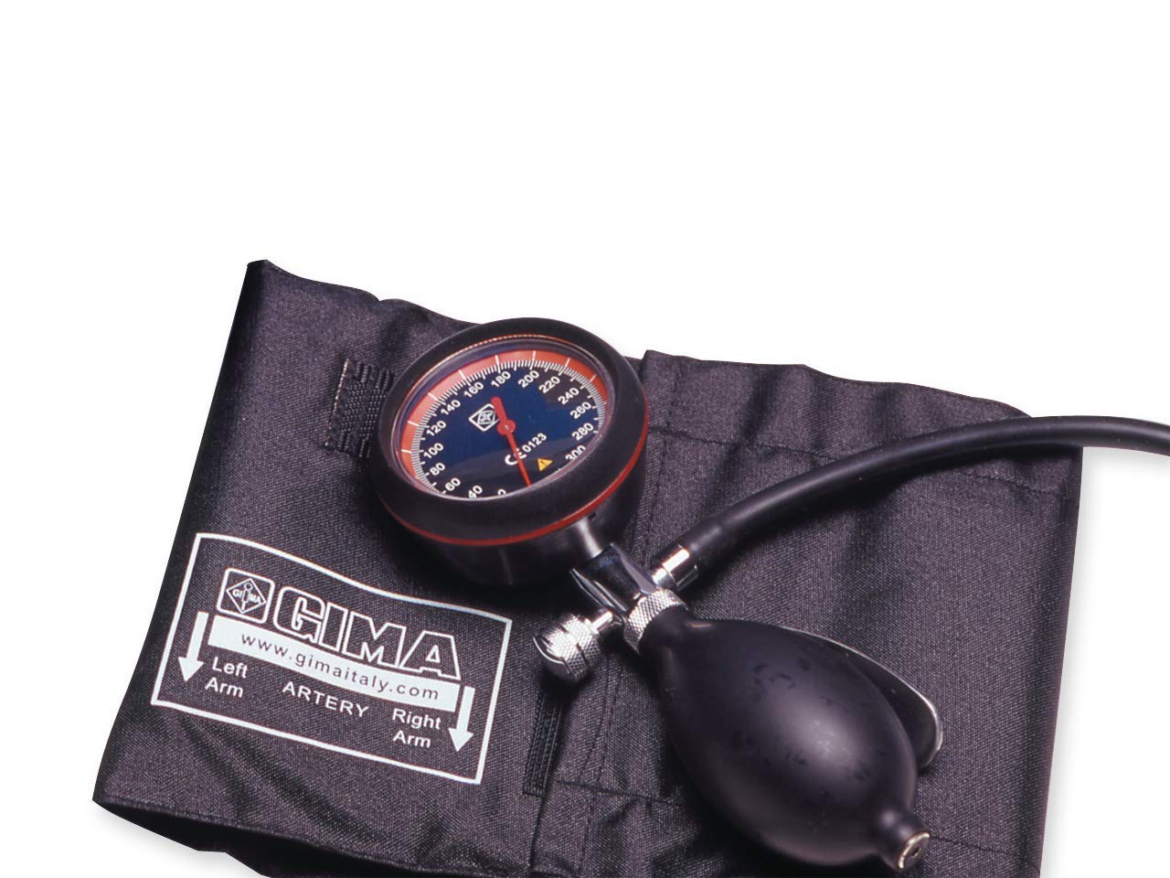 Gima 32725 London blood pressure meter, professional sphygmomanometer, black cuff - Image 3