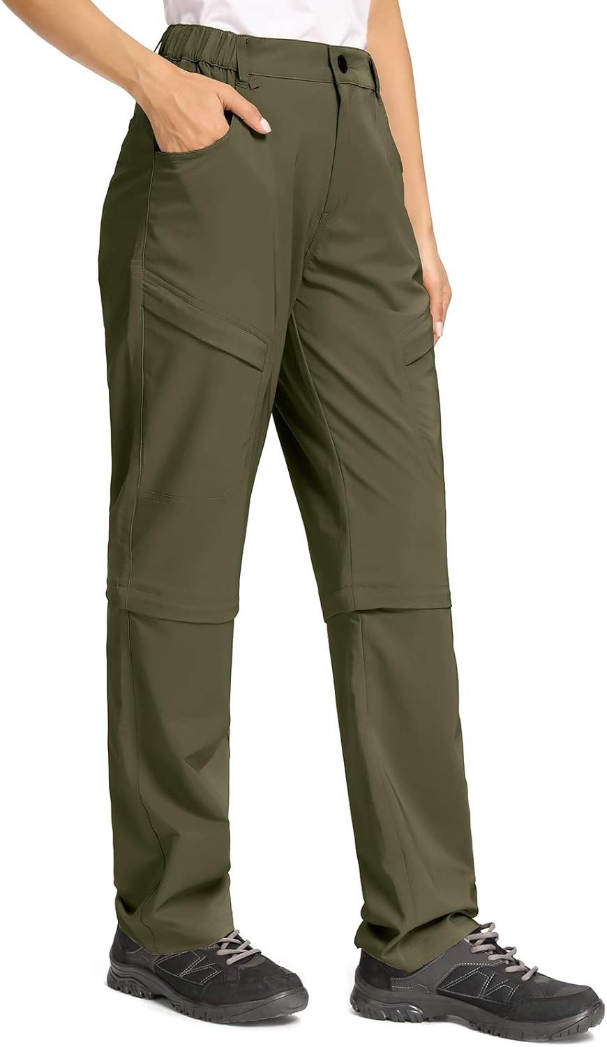 Jessie Kidden Women's Hiking Trousers Lightweight Quick Dry Convertible
