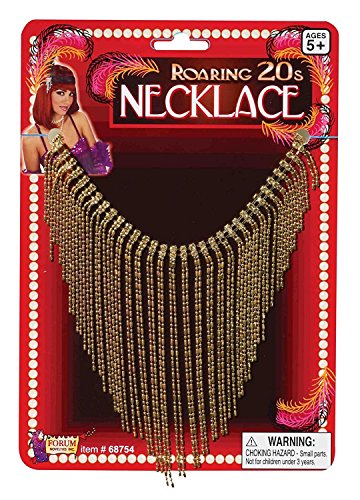 Ladies 20'S Vintage Hollywood Necklace Fancy Dress Accessory