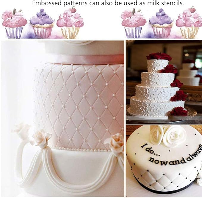 Outils Decoration Pour Gateaux Et Patisseries 8 Pack 3d Motif Fondant Effet Dentelle Pour Decoration De Gateau De Mariage Cupcake Tapis De Gaufrage En Dentelle Gaufree Tapis A Relief Mat Texture Patisserie Outils Decoration Pour Gateaux Et Patisseries 8 Pack 3d Motif Fondant Effet Dentelle Pour Decoration De Gateau De Mariage Cupcake Tapis De Gaufrage En Dentelle Gaufree Tapis A Relief Mat Texture Patisserie