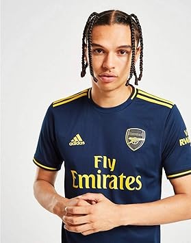 Arsenal Fc Navy Blue Away Jersey For Men Navy Blue Color Dry Fit Polyester Half Sleeve Xl Amazon In Sports Fitness Outdoors