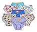 DC Girls Super Hero Hipsters Pack of 7 Underwear Supergirl Batgirl Assorted 6