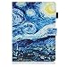 Dteck PU Leather Folio Smart Cover Stand Wallet Case for iPad 9.7 Inch, Auto Sleep Wake, Starry Night